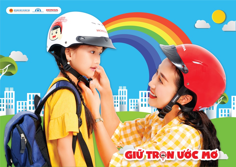 Honda Việt Nam chung tay trao gần 2 triệu mũ bảo hiểm, chào đón trẻ lớp 1 vào năm học mới - 4 Honda Việt Nam chung tay trao gần 2 triệu mũ bảo hiểm, chào đón trẻ lớp 1 vào năm học mới - 4