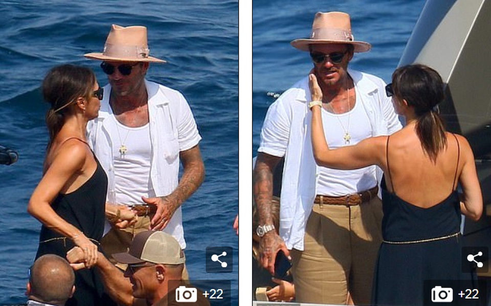 Khoảnh khắc ngọt ngào của Victoria Beckham bên chồng - 2 Khoảnh khắc ngọt ngào của Victoria Beckham bên chồng - 2