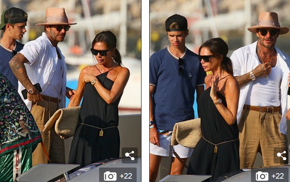 Khoảnh khắc ngọt ngào của Victoria Beckham bên chồng - 4 Khoảnh khắc ngọt ngào của Victoria Beckham bên chồng - 4
