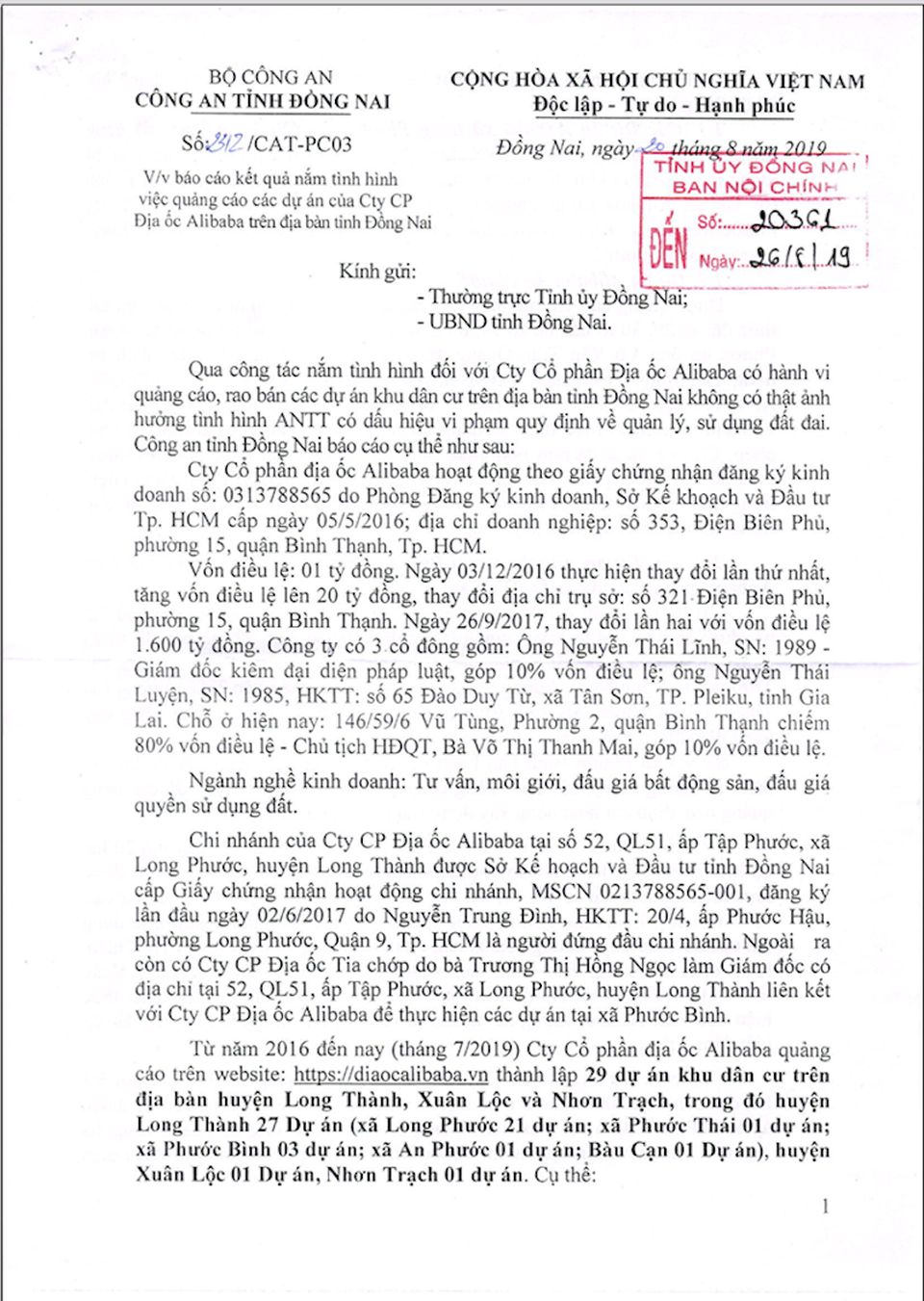 “Hô biến” đất rừng ở tỉnh Đồng Nai thành hàng chục dự án ảo - 1 “Hô biến” đất rừng ở tỉnh Đồng Nai thành hàng chục dự án ảo - 1