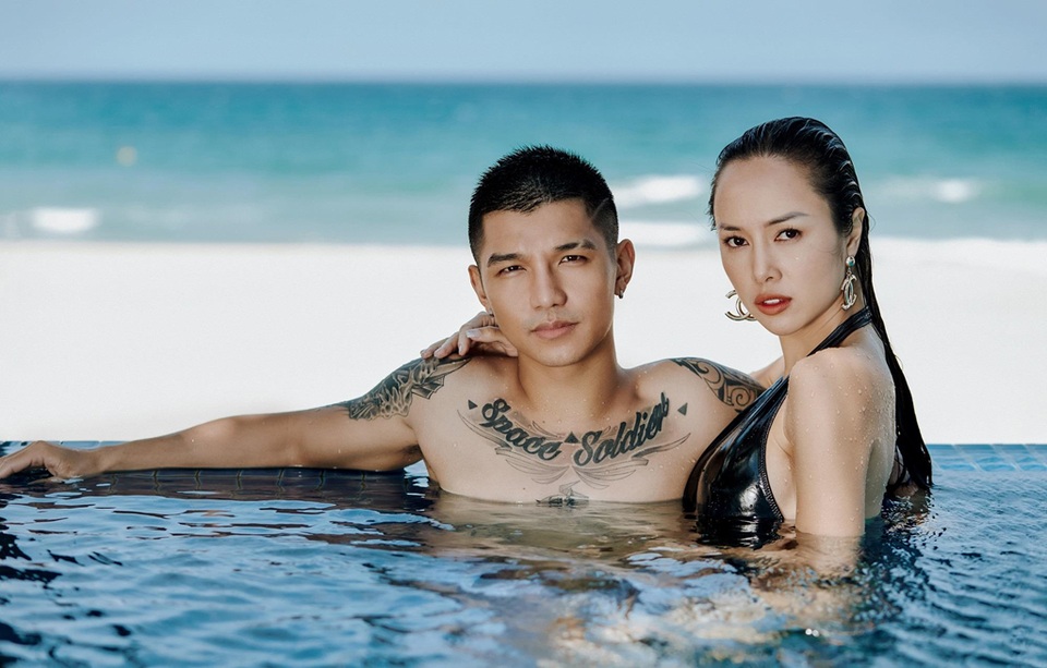 Dàn mỹ nhân Việt đồng loạt diện áo tắm khoe dáng bốc lửa bên “một nửa” - 7 Dàn mỹ nhân Việt đồng loạt diện áo tắm khoe dáng bốc lửa bên “một nửa” - 7