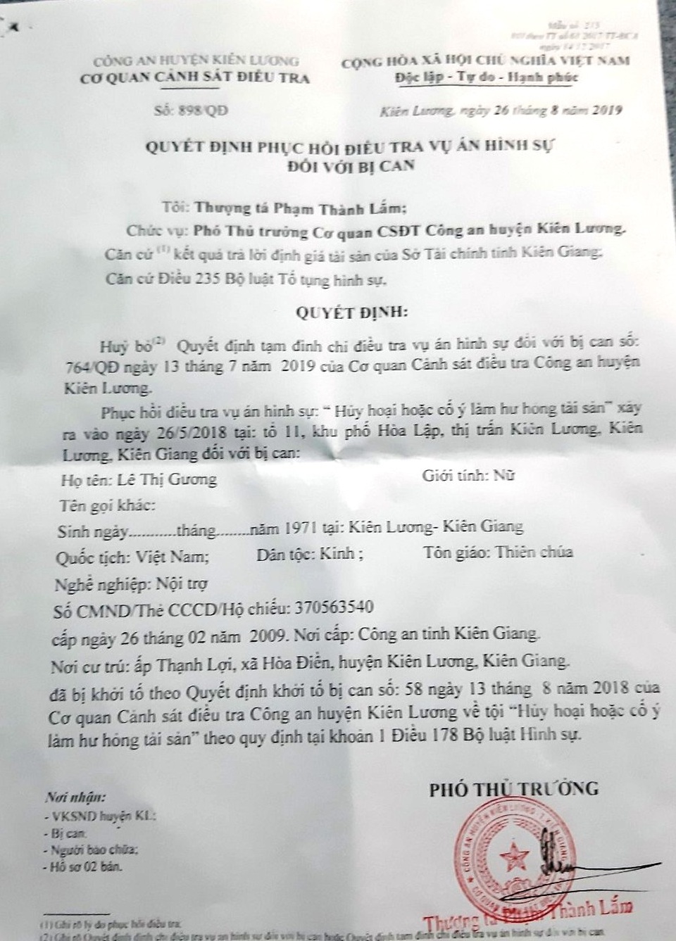 Bi hài vụ chặt cây trên đất đã mua, suýt ngồi tù: Lại phục hồi điều tra! - 1 Bi hài vụ chặt cây trên đất đã mua, suýt ngồi tù: Lại phục hồi điều tra! - 1