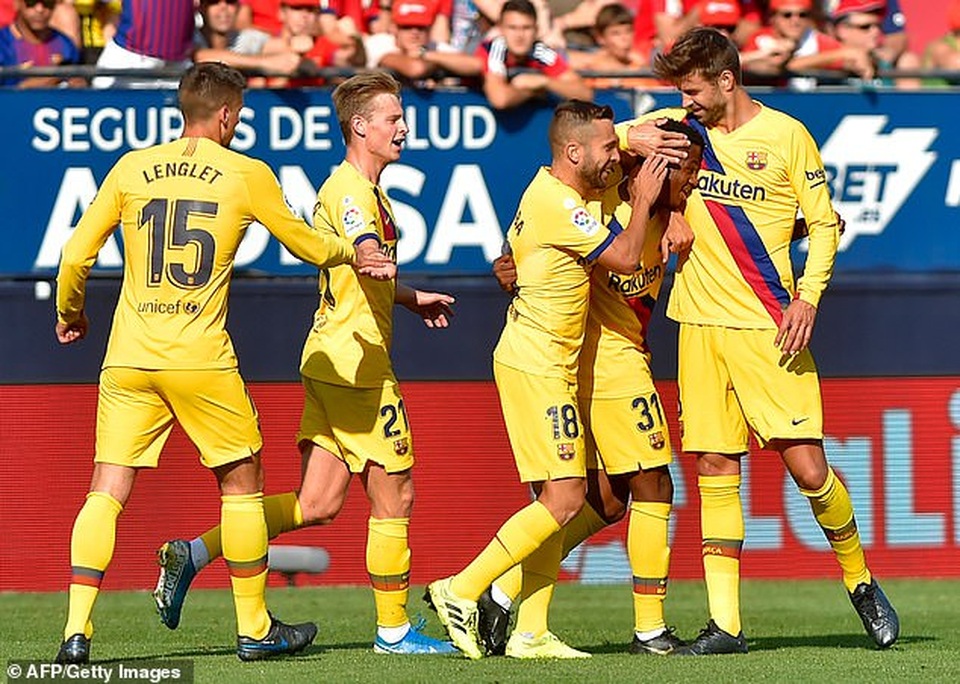 Messi và Suarez vắng mặt, Barcelona hòa thất vọng Osasuna - 9 Messi và Suarez vắng mặt, Barcelona hòa thất vọng Osasuna - 9