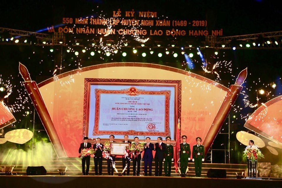 Long trọng Lễ kỷ niệm 550 năm thành lập huyện Nghi Xuân - 5 Long trọng Lễ kỷ niệm 550 năm thành lập huyện Nghi Xuân - 5