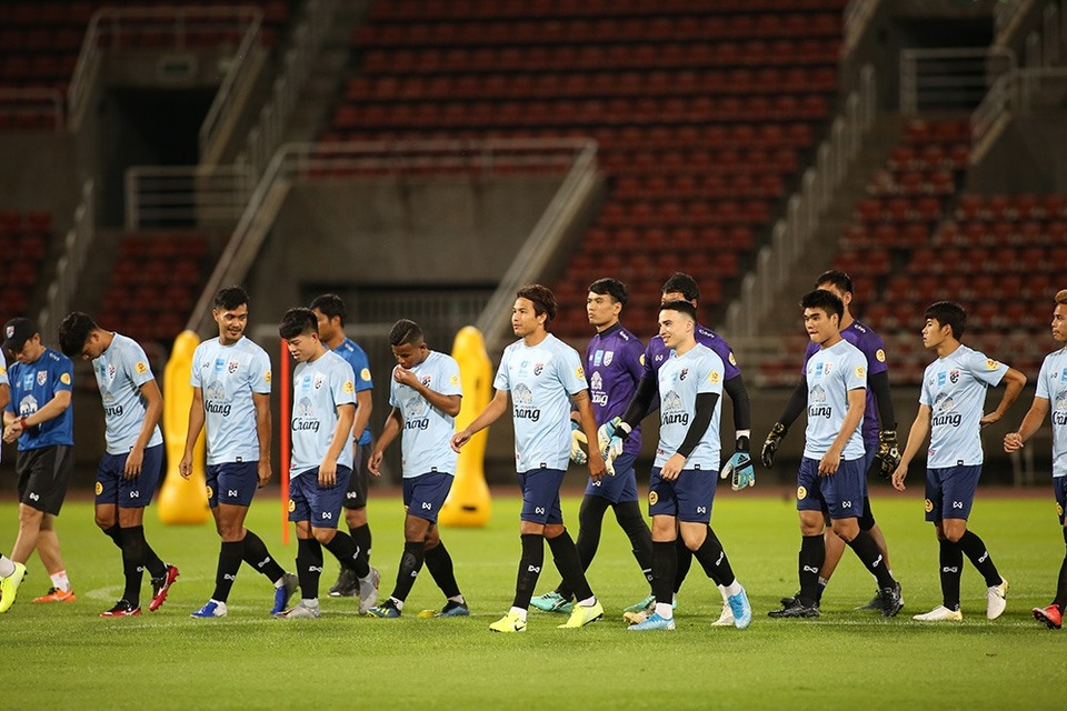 Đột nhập buổi tập của đội tuyển Thái Lan trước trận gặp Việt Nam - 3 Đột nhập buổi tập của đội tuyển Thái Lan trước trận gặp Việt Nam - 3