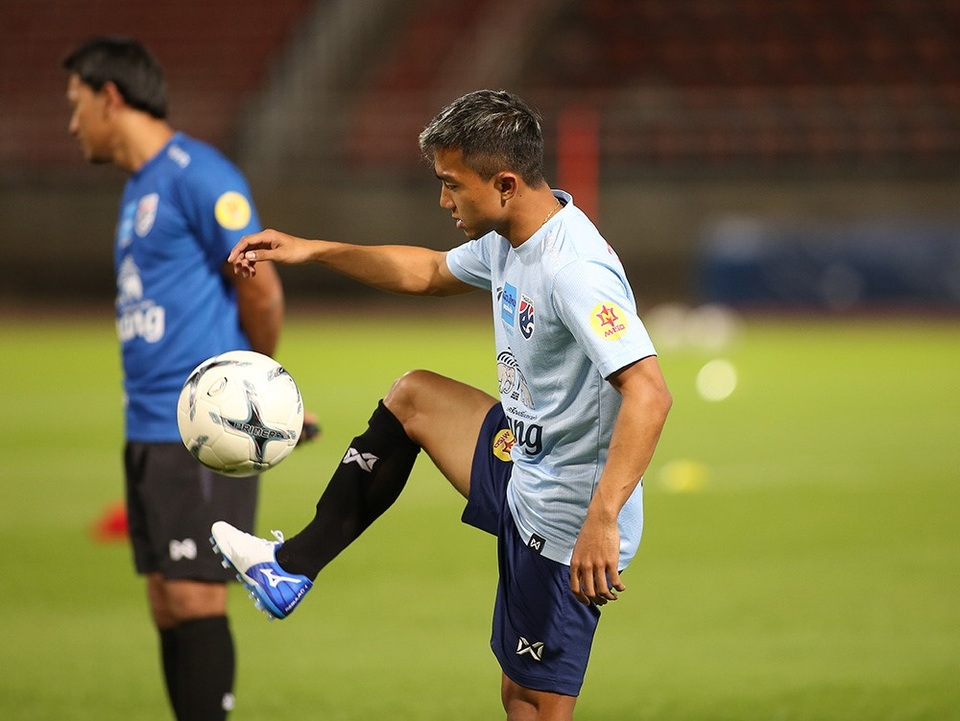 Đột nhập buổi tập của đội tuyển Thái Lan trước trận gặp Việt Nam - 8 Đột nhập buổi tập của đội tuyển Thái Lan trước trận gặp Việt Nam - 8