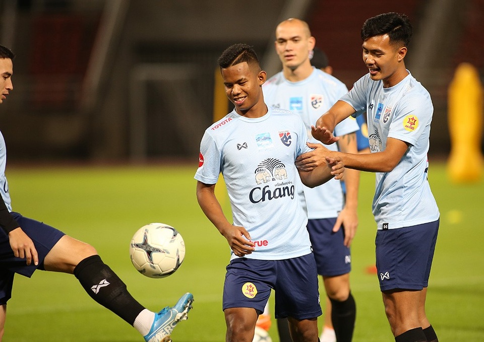 Đột nhập buổi tập của đội tuyển Thái Lan trước trận gặp Việt Nam - 2 Đột nhập buổi tập của đội tuyển Thái Lan trước trận gặp Việt Nam - 2
