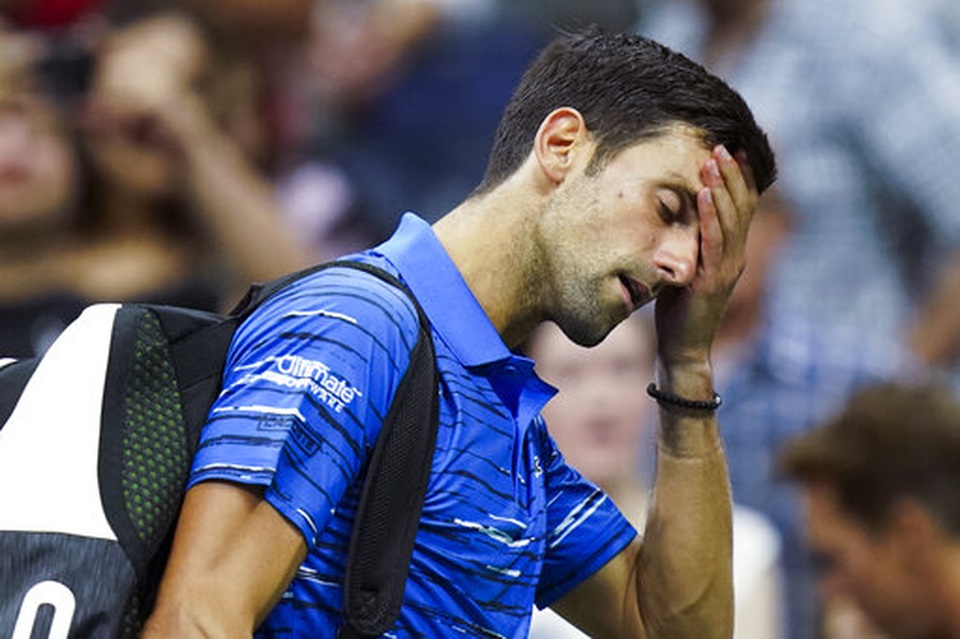 US Open 2019: Djokovic bỏ cuộc vì dính chấn thương vai - 1