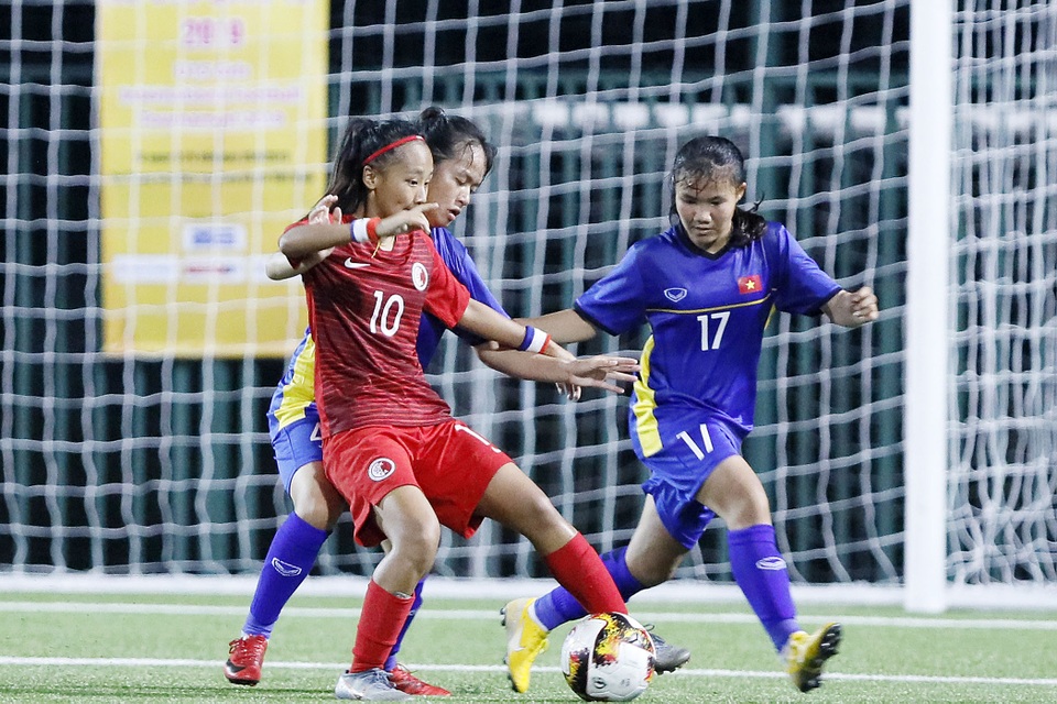 U15 Việt Nam thua tiếc nuối ở giải nữ U15 Quốc tế - 2 U15 Việt Nam thua tiếc nuối ở giải nữ U15 Quốc tế - 2