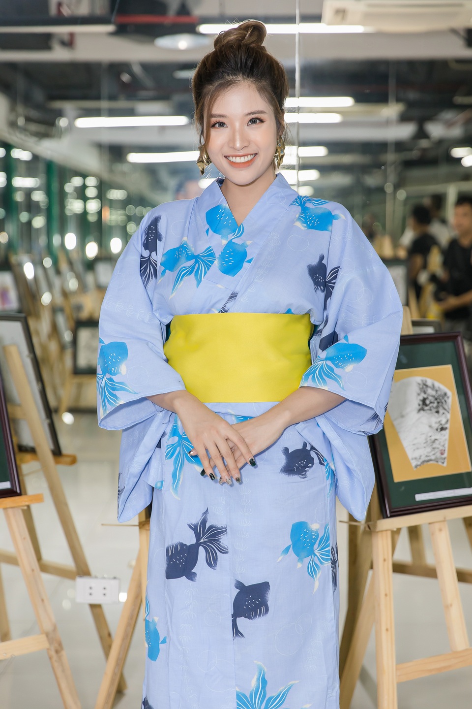 Hoa hậu Phan Hoàng Thu xinh đẹp trong trang phục Yukata Nhật Bản - 4 Hoa hậu Phan Hoàng Thu xinh đẹp trong trang phục Yukata Nhật Bản - 4