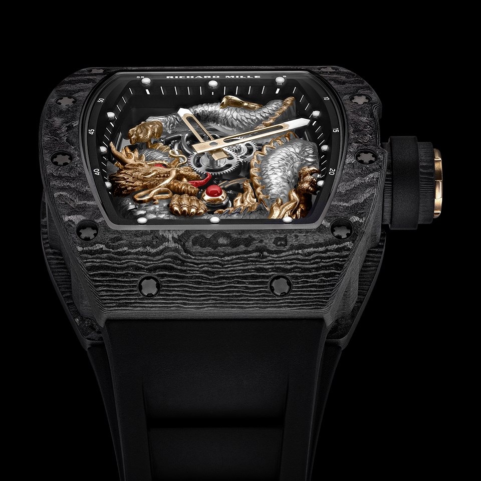 RM 57-03 Tourbillon Sapphire Dragon – Sự dung hòa giữa nghệ thuật chạm khắc với chất liệu tiên phong - 1 RM 57-03 Tourbillon Sapphire Dragon – Sự dung hòa giữa nghệ thuật chạm khắc với chất liệu tiên phong - 1