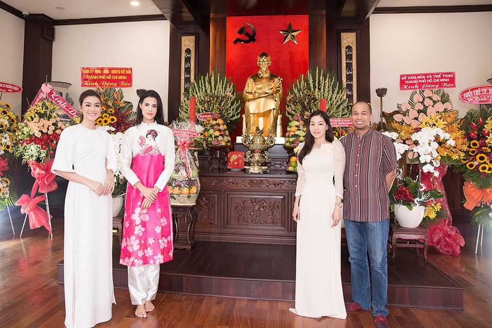 Hoa hậu quốc tế Mariem diện áo dài khi khám phá TPHCM - 4 Hoa hậu quốc tế Mariem diện áo dài khi khám phá TPHCM - 4