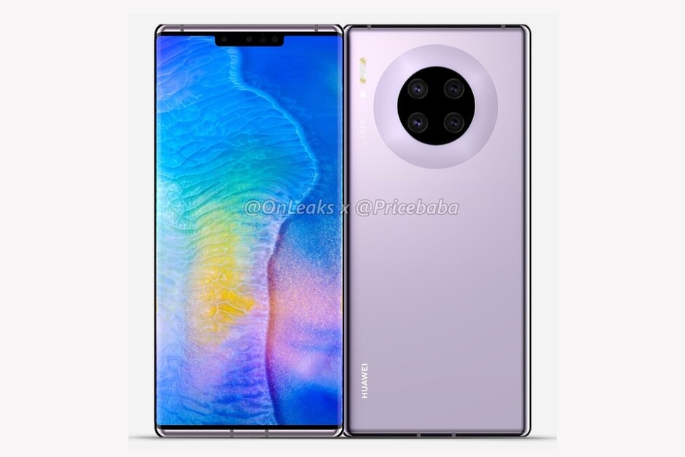 Huawei Mate 30 Pro lộ thiết kế hoàn chỉnh - Màn hình “thác nước”, loại bỏ nút điều khiển vật lý - 1 Huawei Mate 30 Pro lộ thiết kế hoàn chỉnh - Màn hình “thác nước”, loại bỏ nút điều khiển vật lý - 1