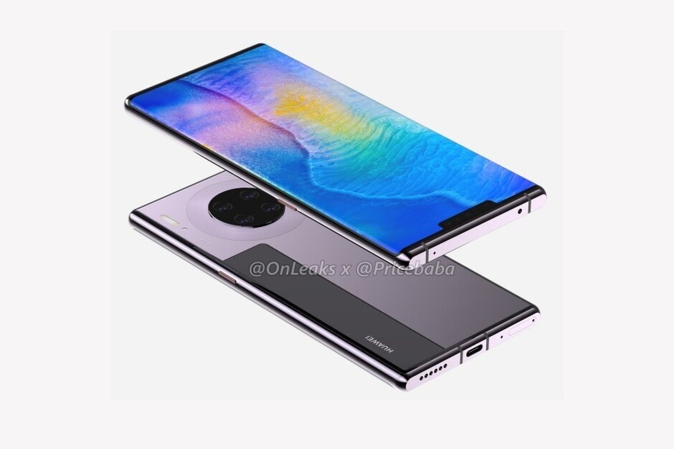 Huawei Mate 30 Pro lộ thiết kế hoàn chỉnh - Màn hình “thác nước”, loại bỏ nút điều khiển vật lý - 3 Huawei Mate 30 Pro lộ thiết kế hoàn chỉnh - Màn hình “thác nước”, loại bỏ nút điều khiển vật lý - 3