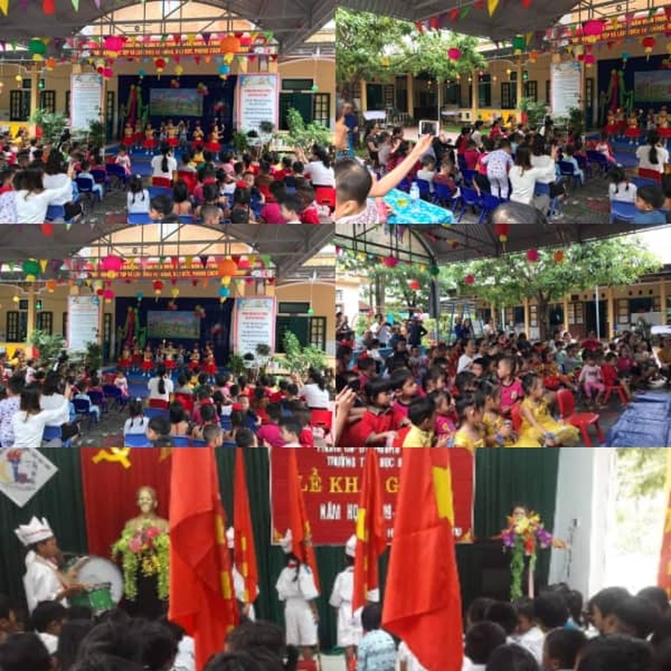 Dù mưa lũ, học sinh Quảng Trị vẫn tham gia ngày hội khai trường - 1 Dù mưa lũ, học sinh Quảng Trị vẫn tham gia ngày hội khai trường - 1