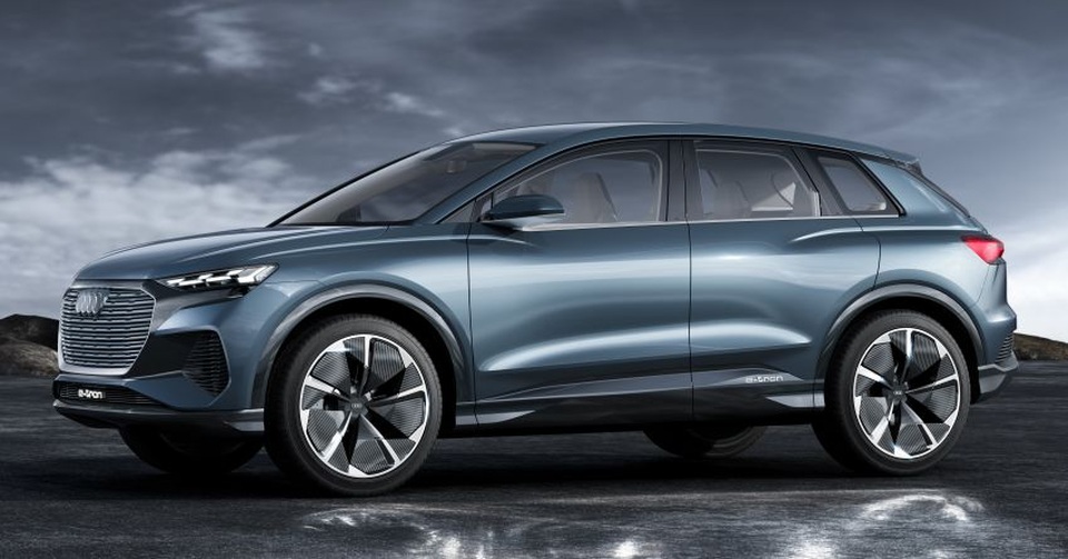 Audi dàn trận xe chạy điện - 1 Audi dàn trận xe chạy điện - 1