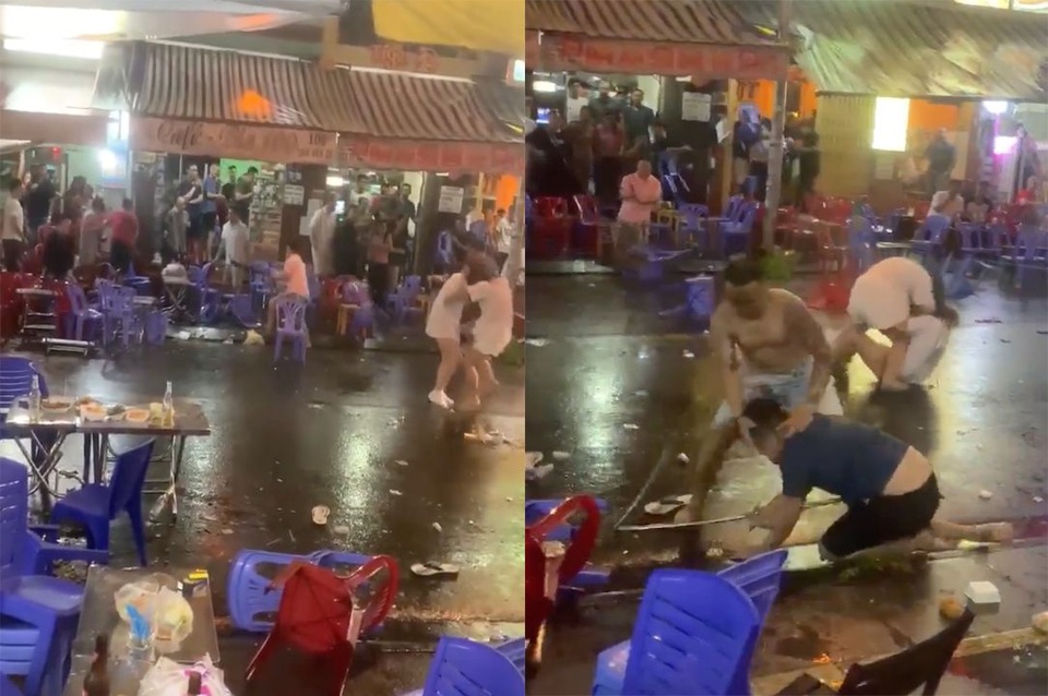 Bắt 10 người tham gia hỗn chiến ở phố đi bộ Bùi Viện - 3 Bắt 10 người tham gia hỗn chiến ở phố đi bộ Bùi Viện - 3
