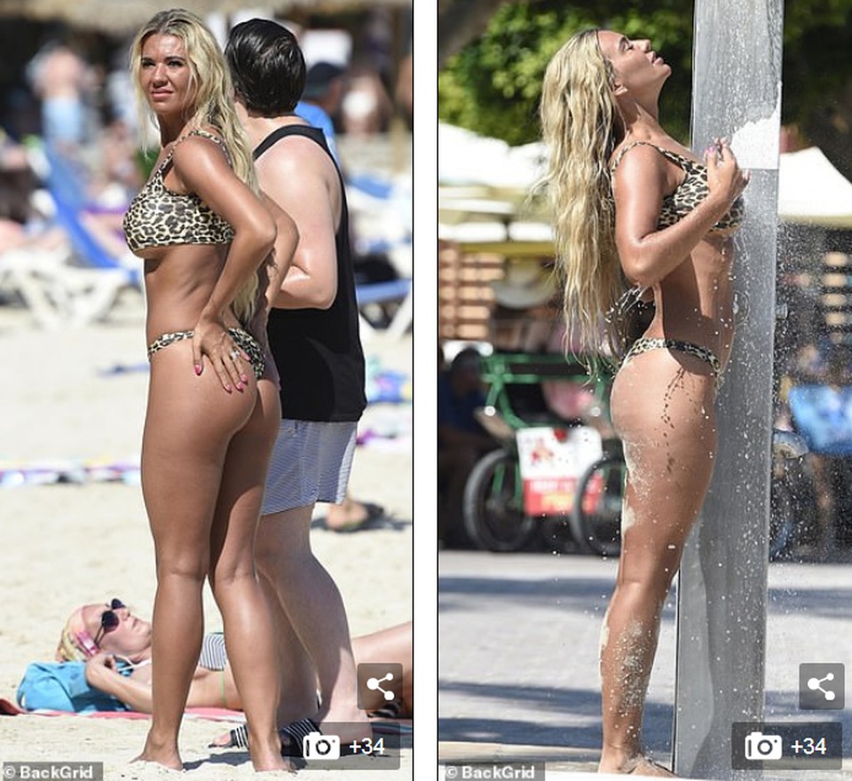 Christine McGuinness khoe ngực ngoại cỡ - 4