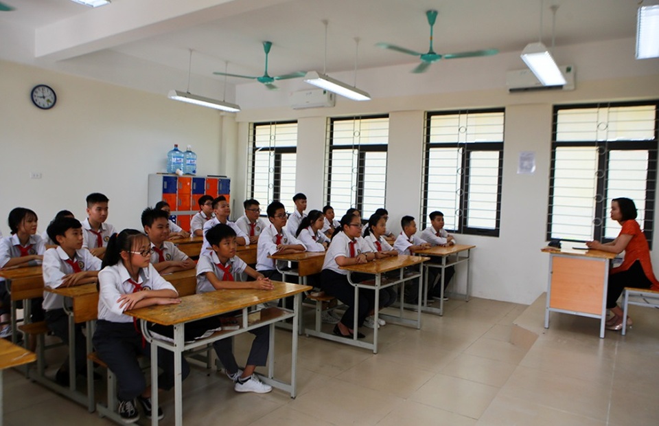 Khai giảng đầu tiên ở nhà mới của ngôi trường từng 60 năm học nhờ trong đình - 14 Khai giảng đầu tiên ở nhà mới của ngôi trường từng 60 năm học nhờ trong đình - 14