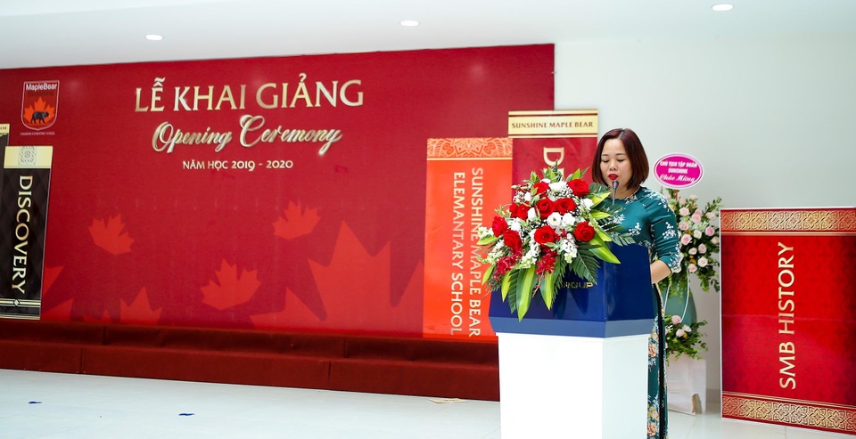 Tưng bừng lễ khai giảng tại Trường tiểu học Sunshine Maple Bear - 5 Tưng bừng lễ khai giảng tại Trường tiểu học Sunshine Maple Bear - 5