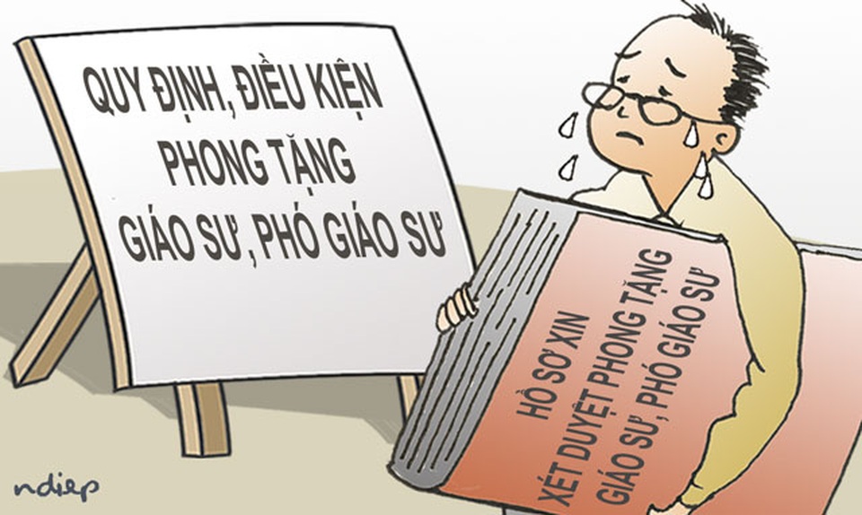 Sẽ không còn thời… “giáo sư tháo khoán”! - 1 Sẽ không còn thời… “giáo sư tháo khoán”! - 1