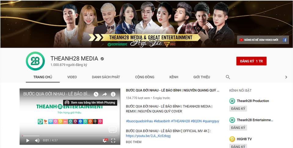 Theanh28 Entertainment - ‘bàn tay vàng’ trong làng Top 1 Trending - 6 Theanh28 Entertainment - ‘bàn tay vàng’ trong làng Top 1 Trending - 6