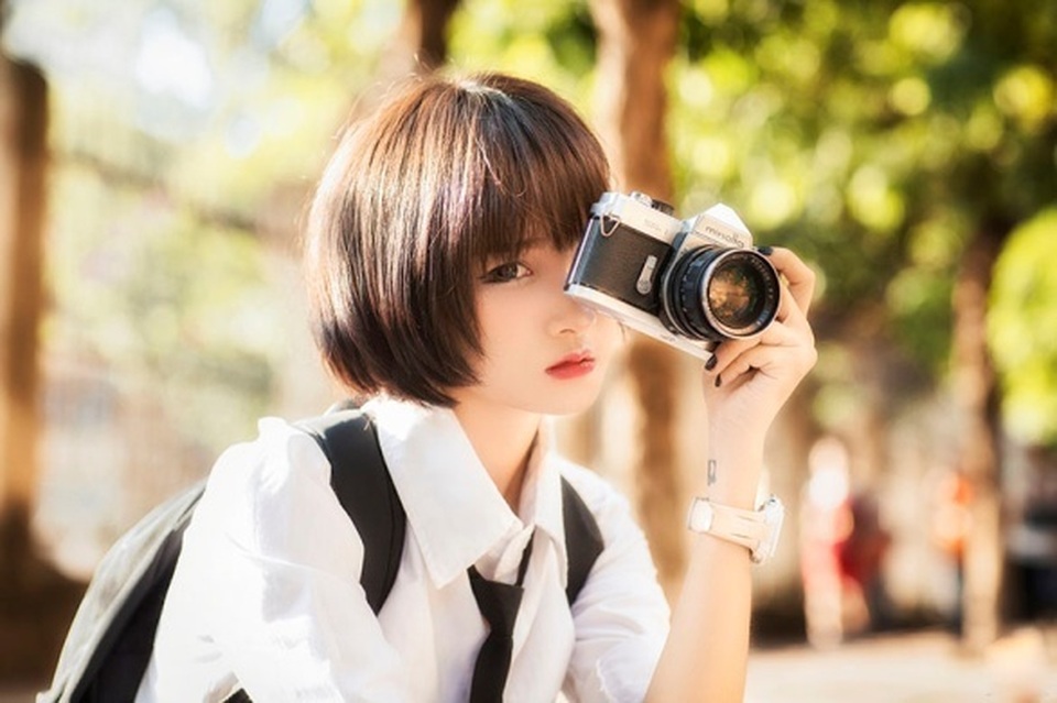 Mang phong cách tomboy, nữ sinh 17 tuổi vẫn đẹp tựa búp bê - 1 Mang phong cách tomboy, nữ sinh 17 tuổi vẫn đẹp tựa búp bê - 1