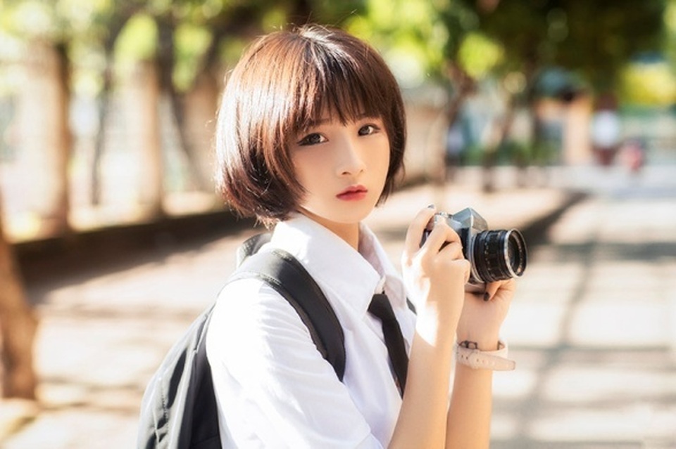 Mang phong cách tomboy, nữ sinh 17 tuổi vẫn đẹp tựa búp bê - 9 Mang phong cách tomboy, nữ sinh 17 tuổi vẫn đẹp tựa búp bê - 9