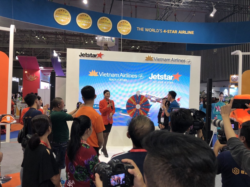 Vé máy bay 11.000 đồng của Jetstar Pacific hút khách tại Hội chợ quốc tế Du lịch - 3