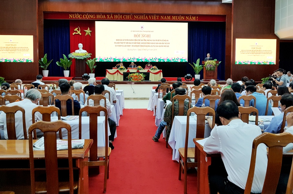 Vinh danh cộng đồng bảo tồn 2 di sản văn hóa Hội An và Mỹ Sơn Vinh danh cộng đồng bảo tồn 2 di sản văn hóa Hội An và Mỹ Sơn