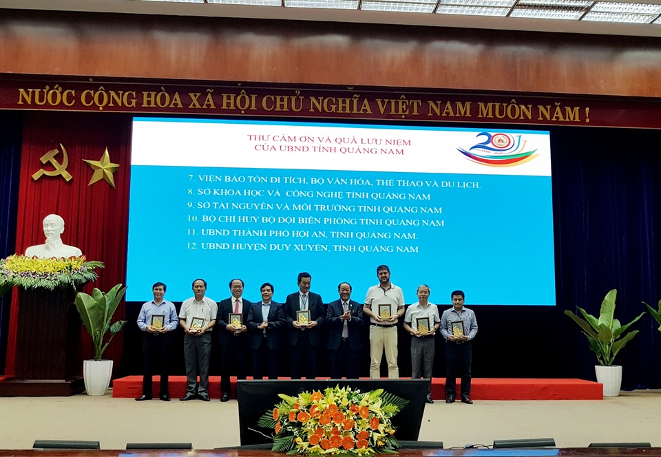 Vinh danh cộng đồng bảo tồn 2 di sản văn hóa Hội An và Mỹ Sơn Vinh danh cộng đồng bảo tồn 2 di sản văn hóa Hội An và Mỹ Sơn