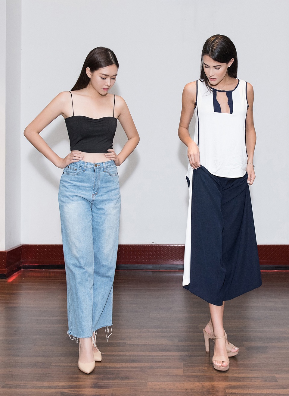 Hoa hậu Quốc tế Mariem Velazco tận tình hướng dẫn Tường San catwalk - 5 Hoa hậu Quốc tế Mariem Velazco tận tình hướng dẫn Tường San catwalk - 5