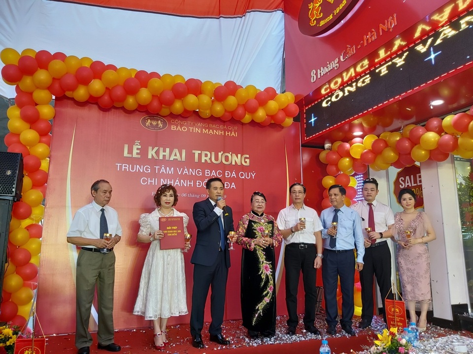 Bảo Tín Mạnh Hải khai trương cửa hàng vàng thứ 4 tại Hà Nội - 3 Bảo Tín Mạnh Hải khai trương cửa hàng vàng thứ 4 tại Hà Nội - 3