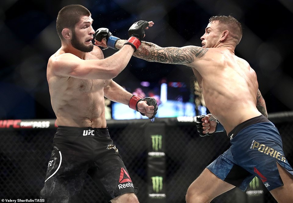 “Độc cô cầu bại” Khabib tung đòn siết cổ khiến đối thủ đầu hàng - 1 “Độc cô cầu bại” Khabib tung đòn siết cổ khiến đối thủ đầu hàng - 1
