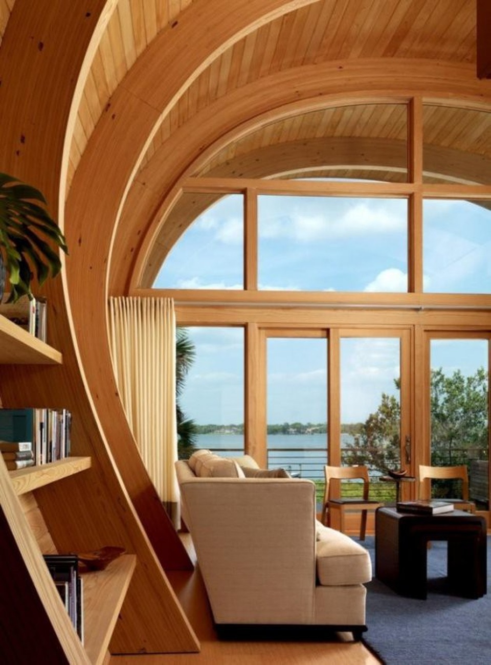 Ngôi nhà lơ lửng giữa rừng cây có view nhìn ra hồ tuyệt đẹp - 5 Ngôi nhà lơ lửng giữa rừng cây có view nhìn ra hồ tuyệt đẹp - 5