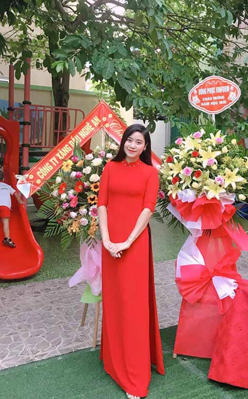 Cô giáo mầm non xứ Nghệ sở hữu nhan sắc ngọt ngào gây “sốt” mạng - 2 Cô giáo mầm non xứ Nghệ sở hữu nhan sắc ngọt ngào gây “sốt” mạng - 2