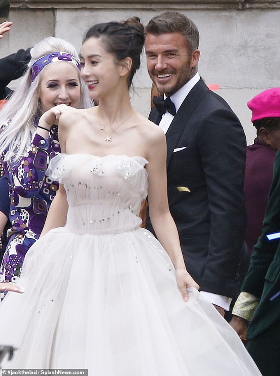 David Beckham làm chú rể của Angelababy - 1 David Beckham làm chú rể của Angelababy - 1