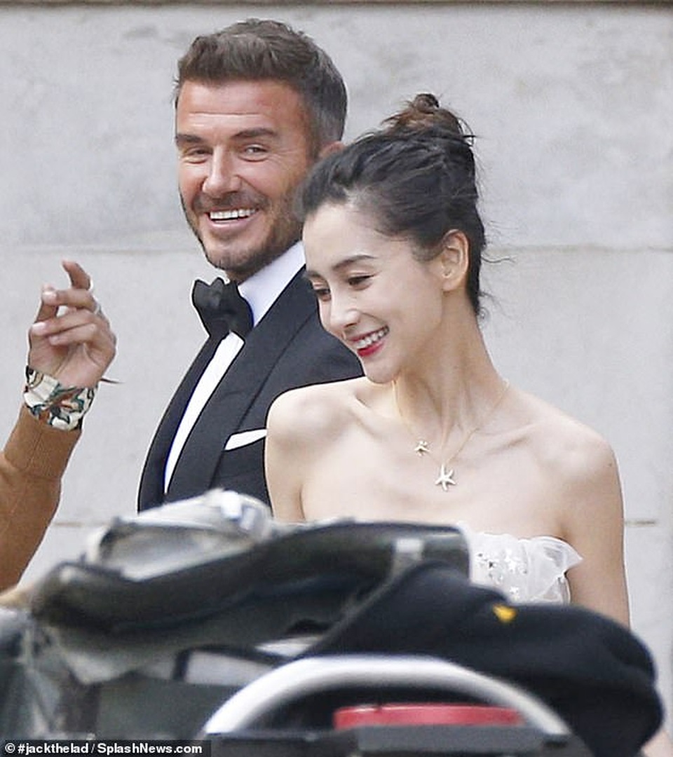 David Beckham làm chú rể của Angelababy - 2 David Beckham làm chú rể của Angelababy - 2
