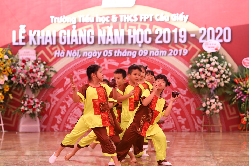 Ngày khai giảng độc đáo tại Trường Tiểu học và THCS FPT Cầu Giấy - 4 Ngày khai giảng độc đáo tại Trường Tiểu học và THCS FPT Cầu Giấy - 4