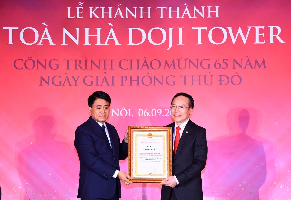Chuỗi sự kiện mừng khánh thành của kiệt tác kiến trúc DOJI Tower - 2 Chuỗi sự kiện mừng khánh thành của kiệt tác kiến trúc DOJI Tower - 2