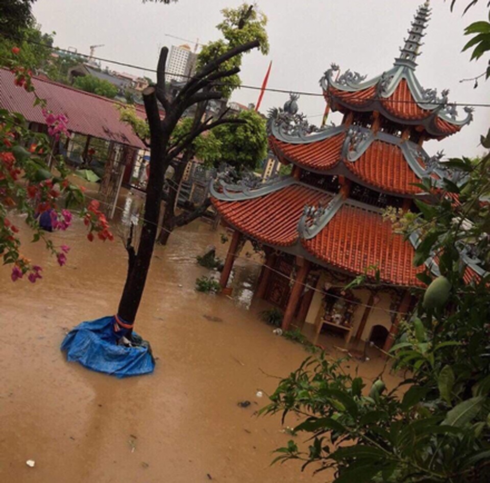 Hàng loạt ô tô “chìm nghỉm” trong biển nước ở Thái Nguyên - 9 Hàng loạt ô tô “chìm nghỉm” trong biển nước ở Thái Nguyên - 9