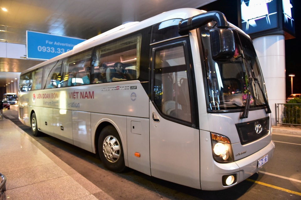 Đội tuyển U22 Việt Nam về nước sau trận thắng ấn tượng U22 Trung Quốc - 14 Đội tuyển U22 Việt Nam về nước sau trận thắng ấn tượng U22 Trung Quốc - 14