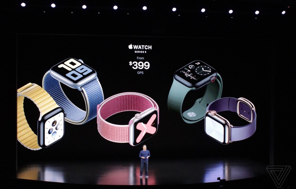 Apple Watch Series 5 chính thức ra mắt, khai tử Series 4 - 1 Apple Watch Series 5 chính thức ra mắt, khai tử Series 4 - 1