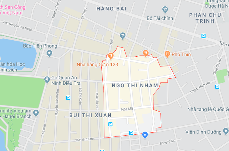 Hà Nội dự kiến sáp nhập phường Nguyễn Du với phường Bùi Thị Xuân - 1 Hà Nội dự kiến sáp nhập phường Nguyễn Du với phường Bùi Thị Xuân - 1