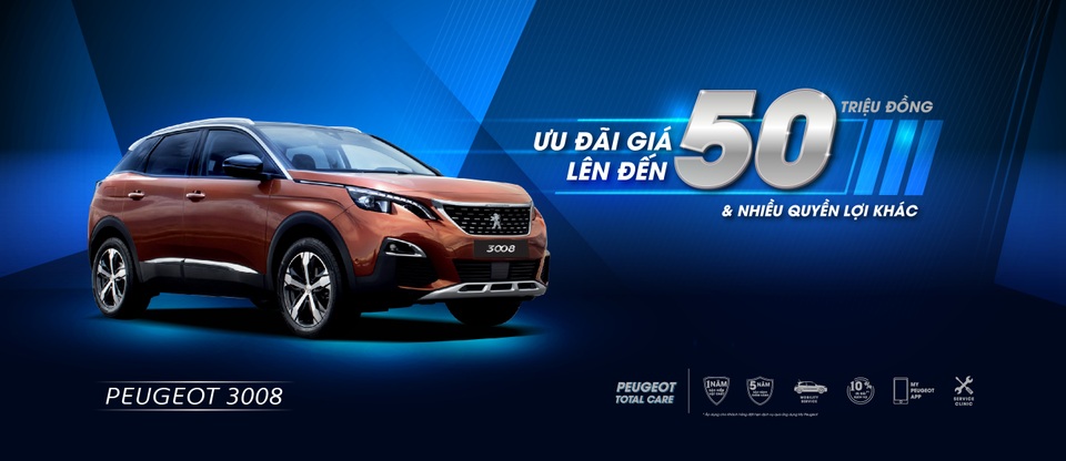 Peugeot ưu đãi giá lên đến 50 triệu và nhiều quyền lợi hấp dẫn khác - 2