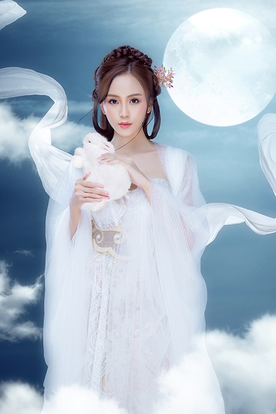 Hoa khôi Nam Bộ hoá chị Hằng Nga mong manh xinh đẹp - 3 Hoa khôi Nam Bộ hoá chị Hằng Nga mong manh xinh đẹp - 3