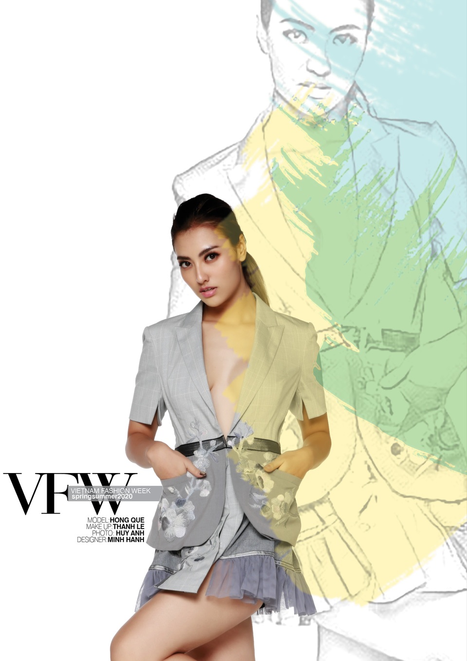 Người mẫu quá khổ lên sàn diễn và cuộc chơi “độc - đẹp” của thời trang thuần Việt - 10 Người mẫu quá khổ lên sàn diễn và cuộc chơi “độc - đẹp” của thời trang thuần Việt - 10
