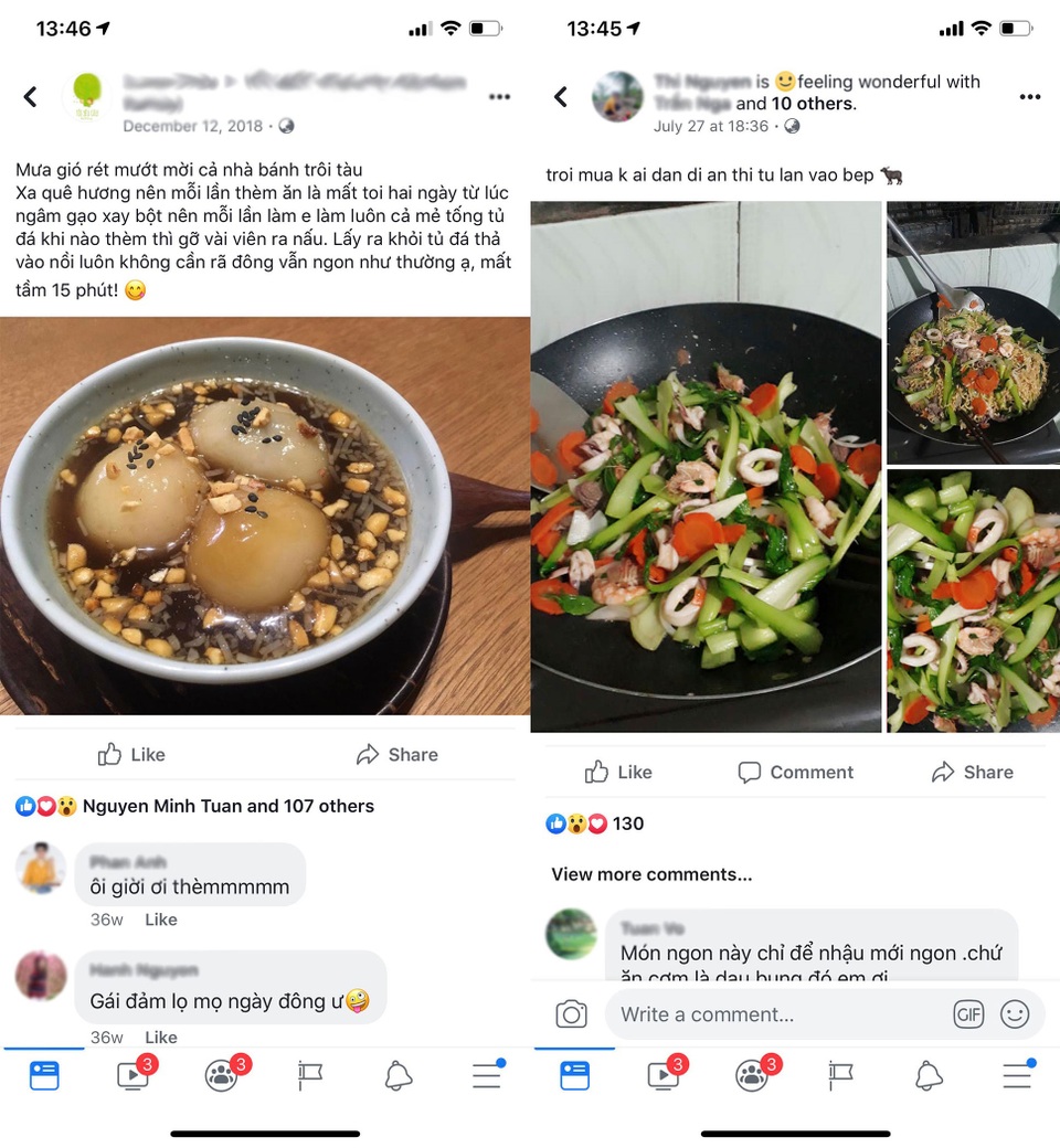 Ngày mưa mỏi tay lướt mạng xã hội, chẳng thấy gì ngoài... đồ ăn - 3 Ngày mưa mỏi tay lướt mạng xã hội, chẳng thấy gì ngoài... đồ ăn - 3