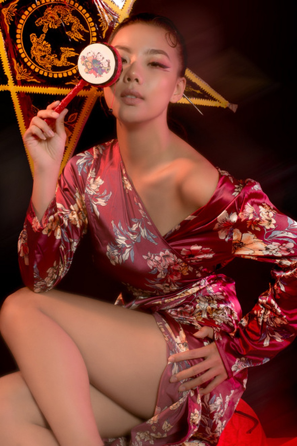 Lại Thanh Hương gợi cảm hóa thân thành chị Hằng - 4 Lại Thanh Hương gợi cảm hóa thân thành chị Hằng - 4