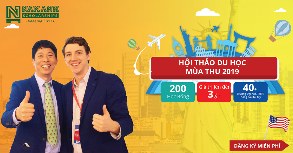 Hàng trăm học bổng từ 50-100% tại Triển lãm học bổng mùa thu 2019 của NAS - 1 Hàng trăm học bổng từ 50-100% tại Triển lãm học bổng mùa thu 2019 của NAS - 1